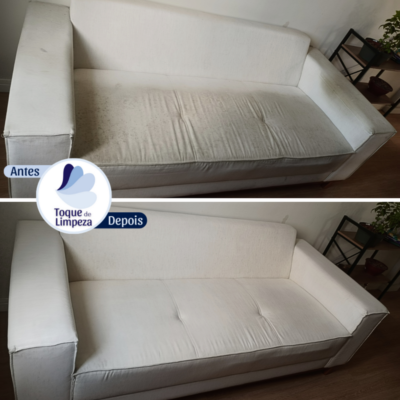 Estofado sujo antes da limpeza